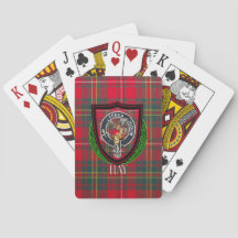 Hay Scottish Clan Tartan & Wappen