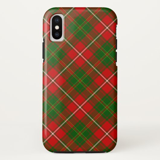 Hay tartan red kariert Case-Mate iPhone hülle (Rückseite)