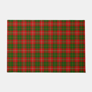 Hay tartan red kariert fußmatte