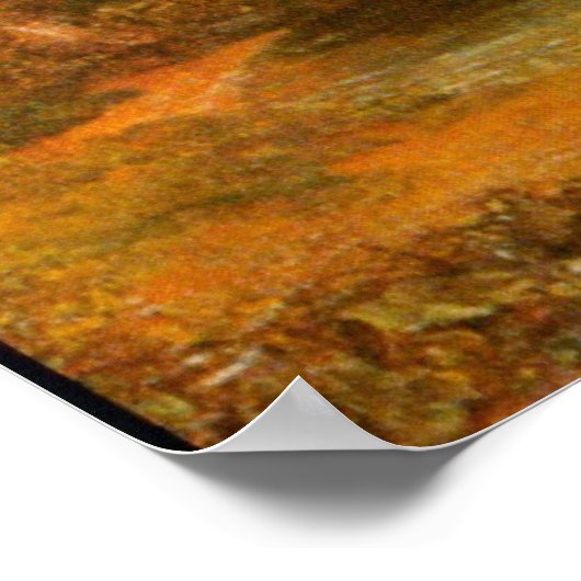 Hay Wain von John Constable Poster (Ecke)