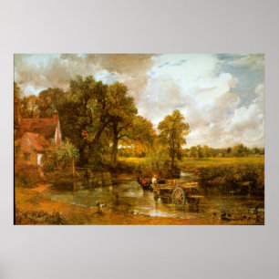Hay Wain von John Constable Poster