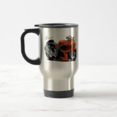 Hayabusa Orangen-Fahrrad Reisebecher (Links)