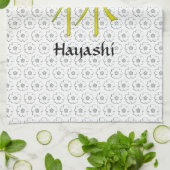 Hayashi Monogramm Handtuch (Gefaltet)