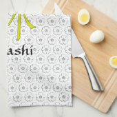 Hayashi Monogramm Handtuch (Viertel Falte)