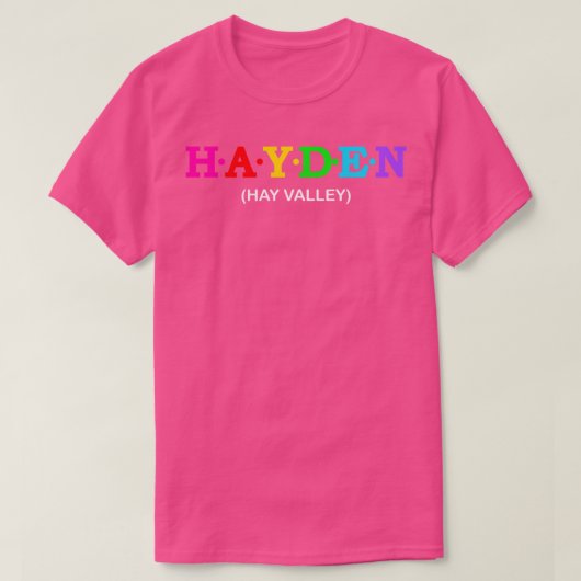 Hayden Hay Valley T-Shirt (Design vorne)