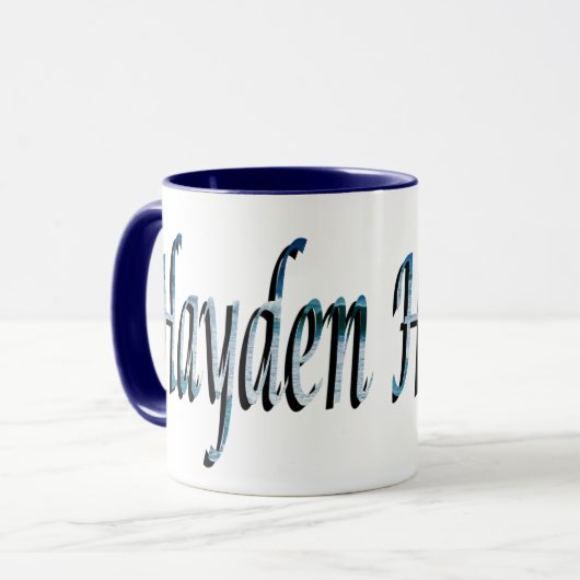 Hayden, Name, Tasse (Vorderseite Links)