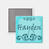 Hayden Ornamental Magnet (Vorderseite/Rückseite)