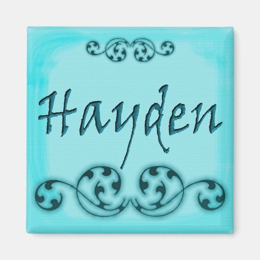 Hayden Ornamental Magnet (Vorne)