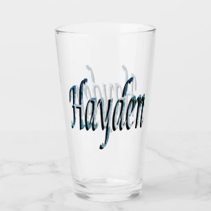 Hayden Strand Szene Name Logo, Glas