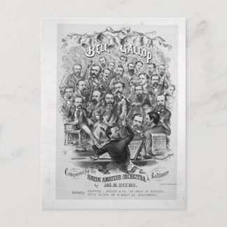 Haydn Amateurorchester von Baltimore Postkarte