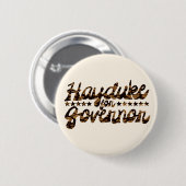Hayduke für Gouverneur-Retro Blumen Button (Vorne & Hinten)