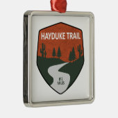 Hayduke Trail Ornament Aus Metall (Rechts)