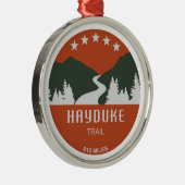 Hayduke Trail Ornament Aus Metall (Rechts)