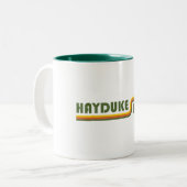 Hayduke Trail Zweifarbige Tasse (Vorderseite Links)