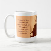 Hayek auf Notn- Kaffeetasse (Links)