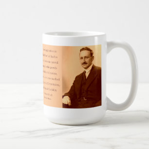 Hayek auf zentraler Planung Kaffeetasse