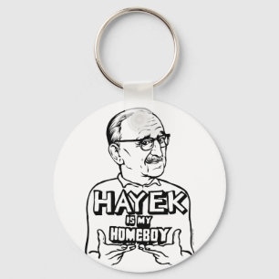 Hayek ist mein Homeboy-Schlüsselanhänger Schlüsselanhänger