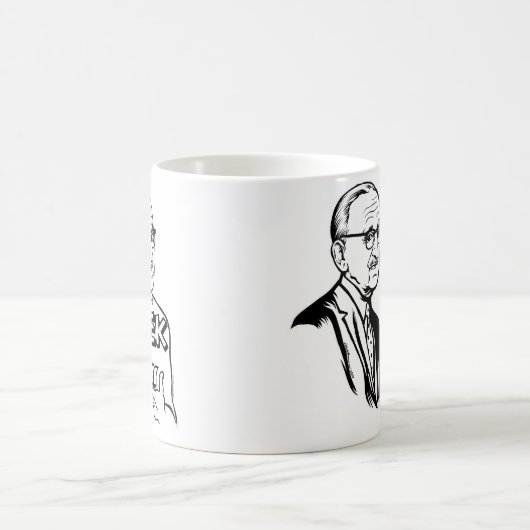 Hayek ist meine Homeboy-Tasse Kaffeetasse (Mittel)