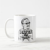 Hayek ist meine Homeboy-Tasse Kaffeetasse (Links)