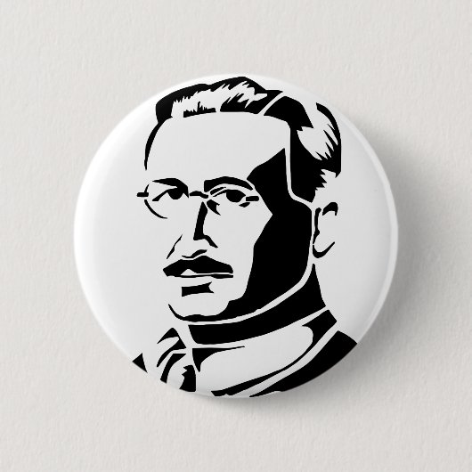 Hayek Knopf Button (Vorderseite)