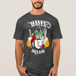 Hayes Familienname Englisch und Irisch T-Shirt