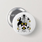 Hayes-Familienwappen Button (Vorne & Hinten)