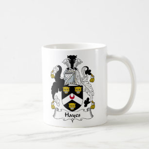 Hayes-Familienwappen Kaffeetasse