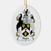 Hayes-Familienwappen Keramikornament (Rechts)