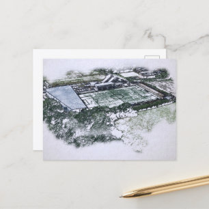 Hayes Lane Stadion Luftansicht – Bromley Postkarte