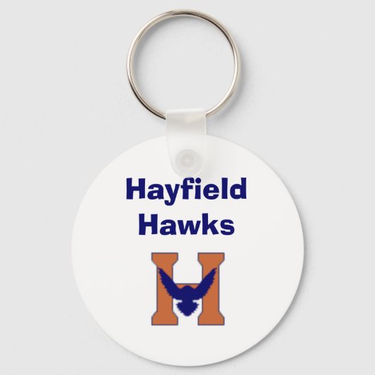 Hayfield Hawks Schlüsselanhänger (Vorderseite)