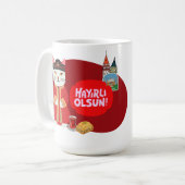 Hayırlı Olsun | Turkish Ottoman Culture Cats Kaffeetasse (Vorderseite Links)