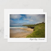 Hayle Bay, Cornwall Postcard Postkarte (Vorne/Hinten)