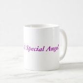 Hayley ist ein besonderer Engel Kaffeetasse (VorderseiteRechts)
