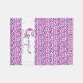 Hayley personalisierter G-Name bedeutet Kinderdeck Fleecedecke (Vorderseite (Horizontal))