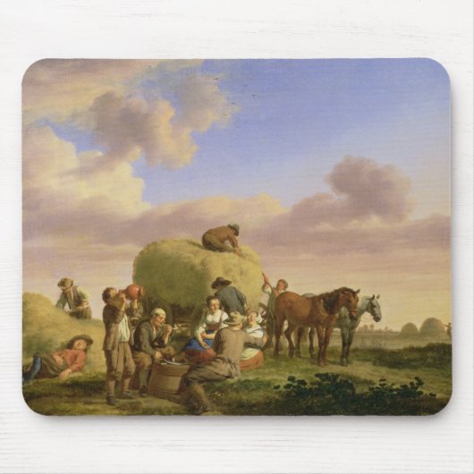 Haymakers, die auf einem Gebiet stillstehen Mousepad (Vorne)