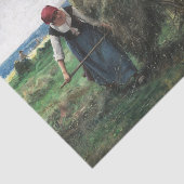 Haymaking von Julien Dupre Seidenpapier (Ausschnitt)