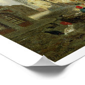 Haymarket, Norwich, 1825 (Öl auf Tafel) Poster (Ecke)