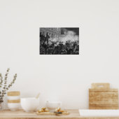 Haymarket Riot Graving - 1886 Poster (Küche)