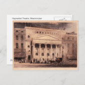 Haymarket Theater Postkarte (Vorne/Hinten)