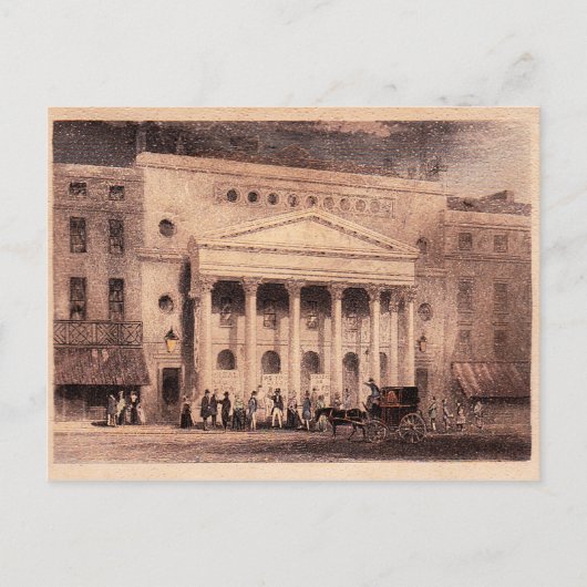 Haymarket Theater Postkarte (Vorderseite)