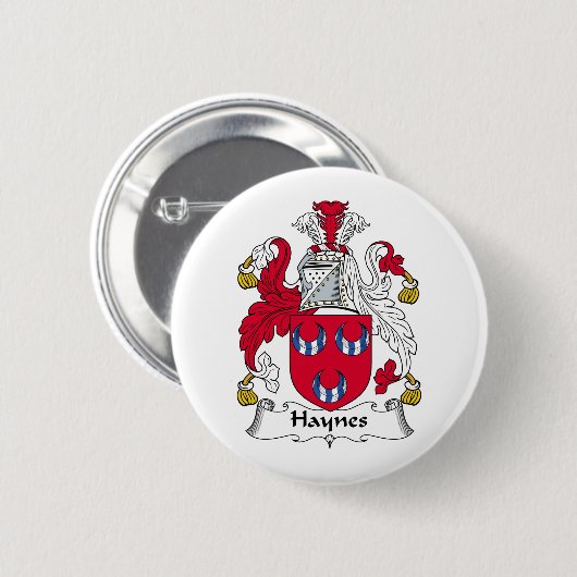 Haynes-Familienwappen Button (Vorne & Hinten)