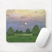 Hayricks an der Dämmerung, 1899 Mousepad (Mit Mouse)