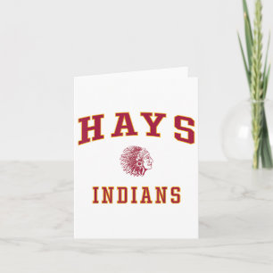 Hays High School Amerikanischen Ureinwohner _1 Karte