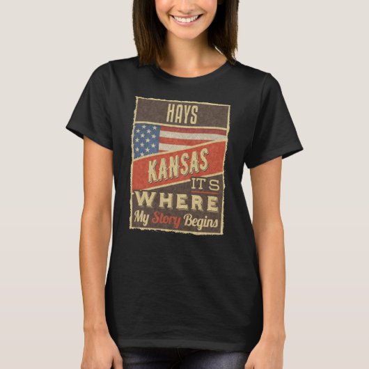 Hays Kansas T-Shirt (Vorderseite)