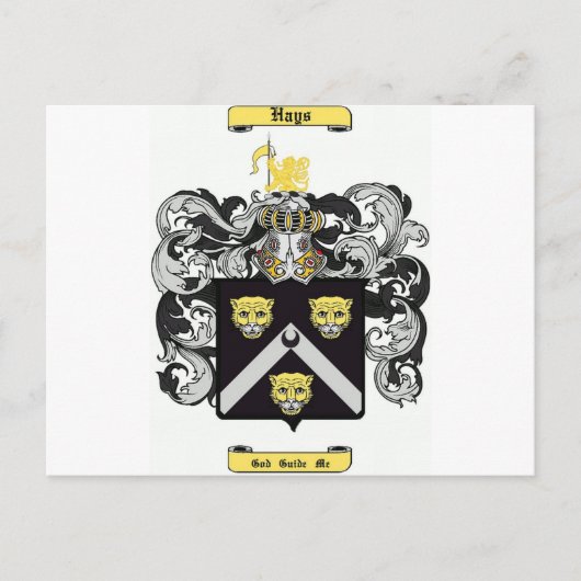 Hays Postkarte (Vorderseite)