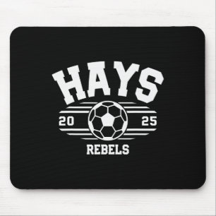 Hays Rebels Fußballrechnung 2025  Mousepad