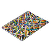 Haystack im Schwarzen Notebook Notizblock (Linke Seite)