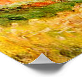 Haystack in Giverny,1886 Poster (Ecke)