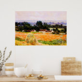 Haystack in Giverny,1886 Poster (Küche)