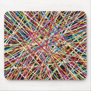 Haystack in Red Mousepad